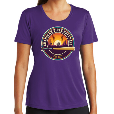 Ladies Drifit Tee - Circle Thumbnail