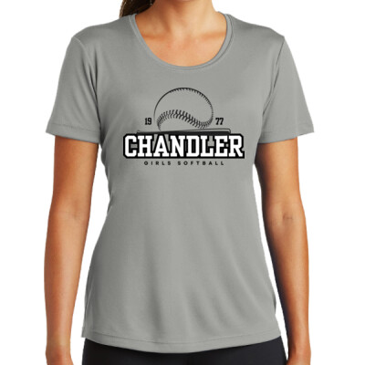 Ladies Drifit Tee - Bat Logo Thumbnail